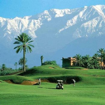 Marokko MARRAKESCH Golf Mekka